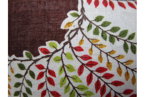 closeup of handkerchief