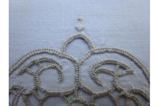 closeup embroidery