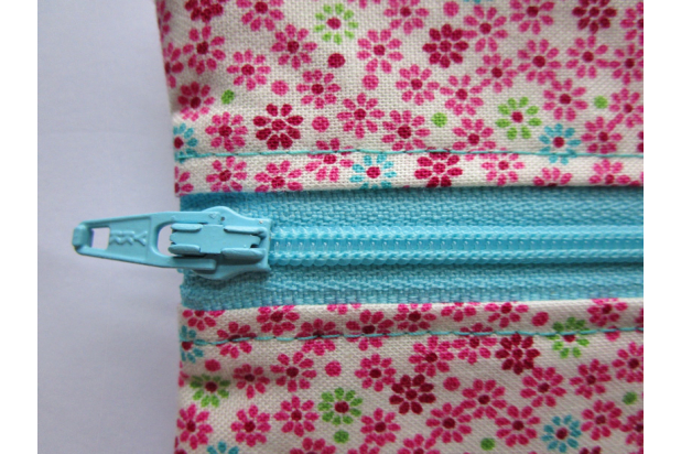 closeup zipper