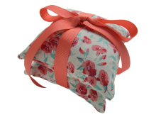 ribbon-tied sachet stack