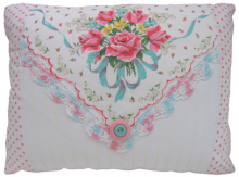 Vintage Handkerchief Pillow